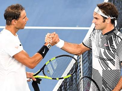 El duelo entre Nadal y Federer en la final de Australia