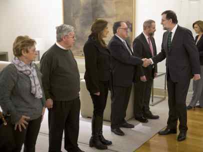 Rajoy, con la Asociación de Víctimas del Yak-42