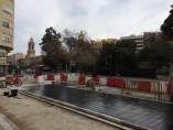Obras en el anillo ciclista de Valencia Obras en el anillo ciclista de Valencia