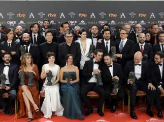 Todos los premiados de los Goya 2017