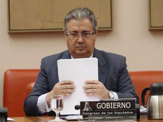 Juan Ignacio Zoido, en el Congreso de los Diputados