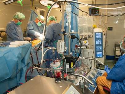 Un trasplante de corazón realizado en el Hospital de Bellvitge de L'Hospitalet.