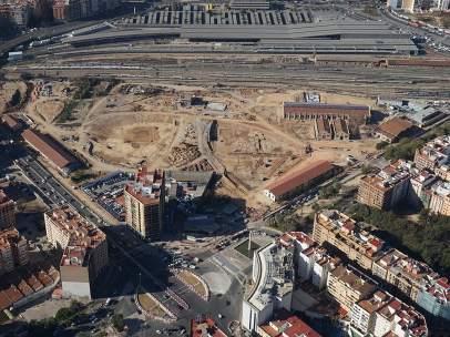 Primera fase del Parque Central de Valencia