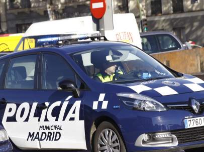 Coche de la policía municipal de Madrid