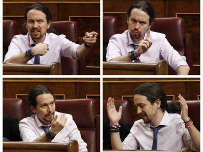 Pablo Iglesias en el Congreso