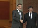Rajoy no niega su reunión con Puigdemont. Rajoy no niega su reunión con Puigdemont.