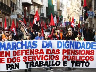 Machas de la Dignidad en Coruña