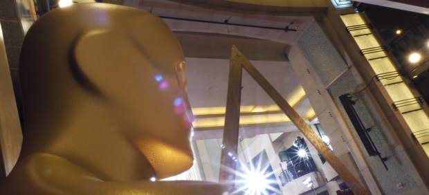 Una estatuilla de los Oscar