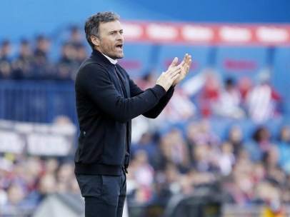 Luis Enrique, como entrenador del FC Barcelona