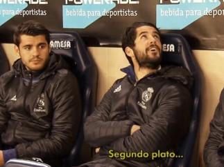 Isco y Morata