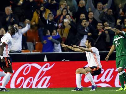 Gol del Valencia al Leganés