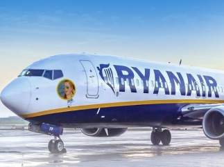 Avión de Ryanair