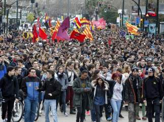 Manifestación contra la Lomce