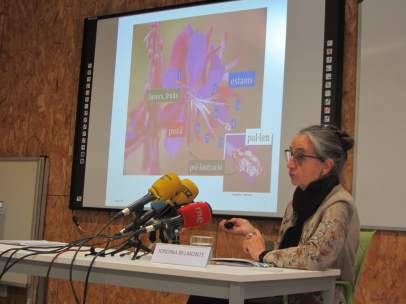 Jordina Belmonte, en la previsión polínica de la primavera en Cataluña