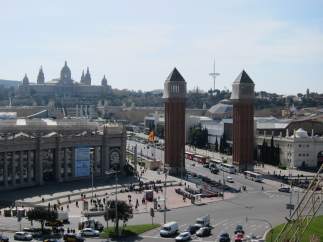 Recinto Montjuïc De Fira De Barcelona.