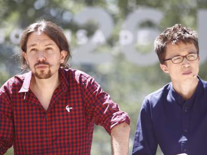 Pablo Iglesias e Íñigo Errejón