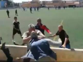 Pelea en un partido infantil en Alaró