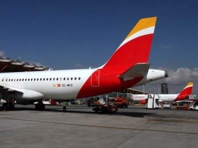 Avión de Iberia