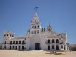 Ermita de El Rocío en Almonte (Huelva). Ermita de El Rocío en Almonte (Huelva).