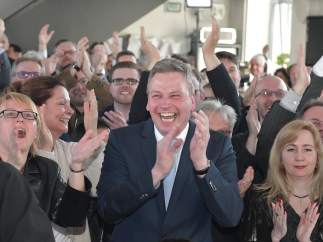 El vicepresidente de Unión Demócrata Cristiana (CDU), Peter Strobel