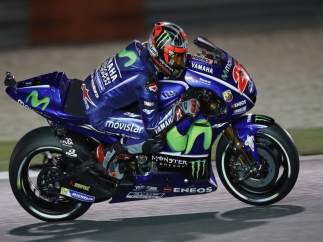 El piloto español de MotoGP Maverick Viñales