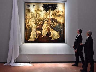 'Adoración de los Reyes Magos', de Leonardo da Vinci.