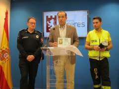 Presentación del dispositivo de seguridad de Semana Santa en Cáceres