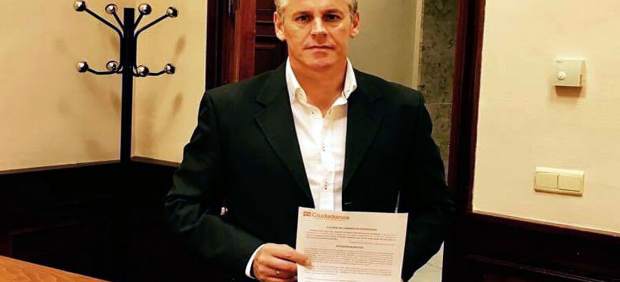 El diputado de Ciudadanos en el Congreso Javier Cano. 