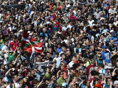 Acto en Bayona