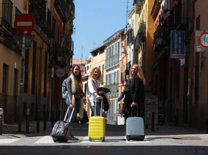 Turistas en Lavapiés
