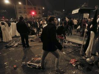Nazarenos entre el descontrol