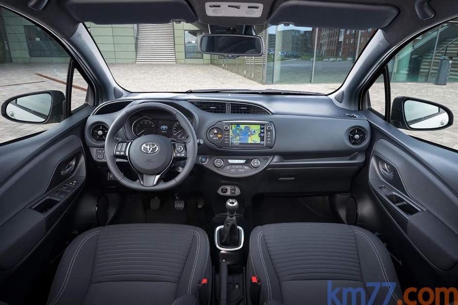 Aspecto interior del Toyota Yaris