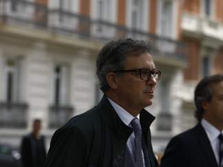 Jordi Pujol Ferrusola llega a la Audiencia Nacional para declarar.