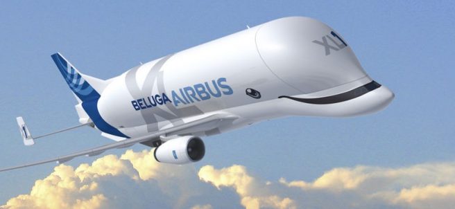 BelugaXL, el 'avión ballena' que sonríe mientras vuela