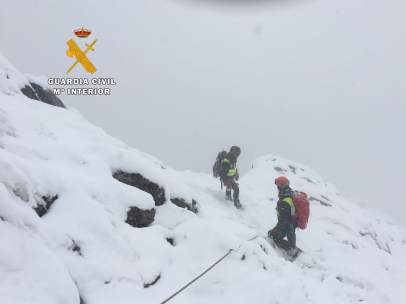 Rescate de montañeros en Picos de Europa