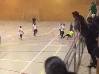 Agresión a un árbitro de fútbol sala