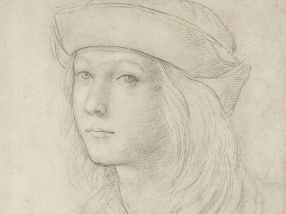 Rafael - Portrait of a youth (self-portrait?), c. 1500–1