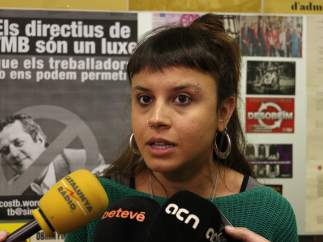 La concejal de la CUP de Barcelona Maria Rovira