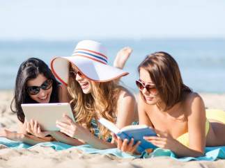 Turismo, playa, tecnología