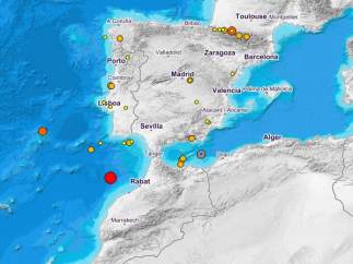 Terremoto en el Mar de Alborán