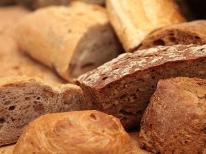 Alimentos con gluten.