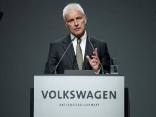 Matthias Müller, presidente de Volkswagen