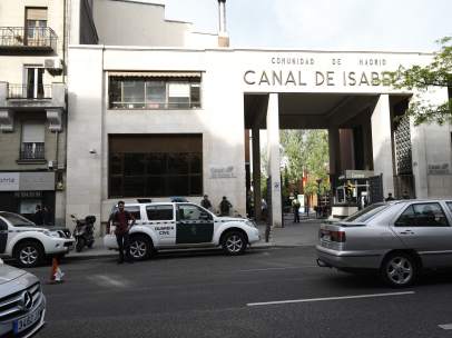 Operación de la Guardia Civil contra la corrupción en el Canal de Isabel II