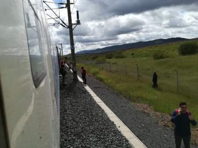 Tren averiado