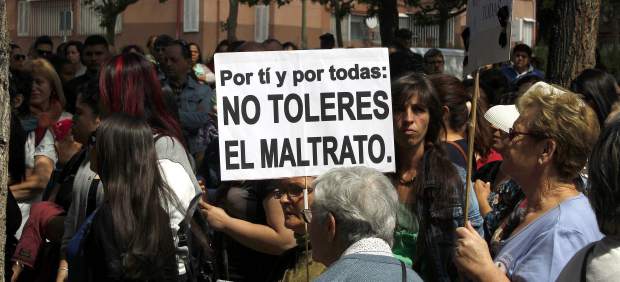 Protesta contra la violencia machista
