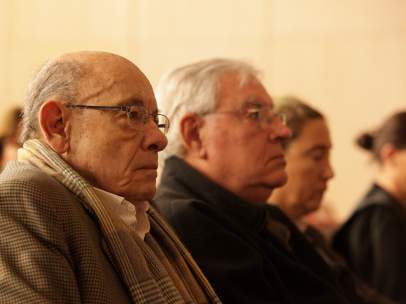 Fèlix Millet y Jordi Montull en el juicio del caso Palau