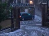 Fuerte granizada en Toledo Fuerte granizada en Toledo