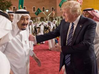 Donald Trump visita Arabia Saudí