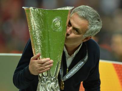 Mourinho con la Europa League