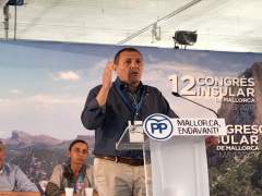 Jeroni Salom en el XII Congreso del PP de Mallorca